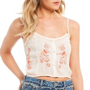 Chelsea and Violet Embroidered Tank Top